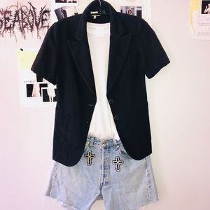 Balenciaga Short Sleeve Blazer